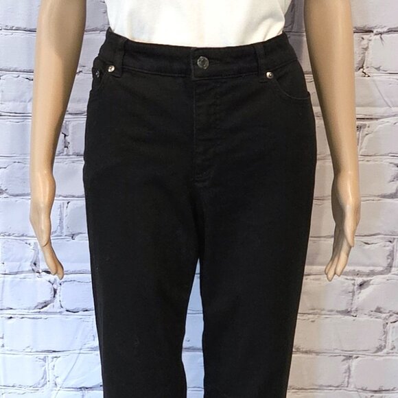LAUREN RALPH LAUREN - Classic! Black premier straight cut jean - Picture 9 of 13
